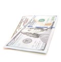 Various dollar notes Royalty Free Stock Photo