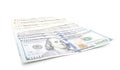 Various dollar notes Royalty Free Stock Photo