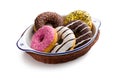 Various donuts Royalty Free Stock Photo