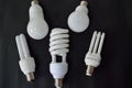 Various energy saving lamps - optional picture