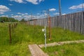 Various fences in the Museum of the History of Political Repression Perm-36 Gulag Museum , Russ