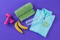 Various fitness accessories