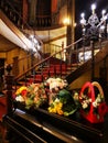 Various flowers on piano indoor