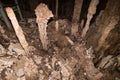 Various formations within Wind Cave chambers at Mulu National Pa