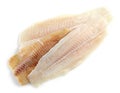 Various fresh raw fish fillet Royalty Free Stock Photo