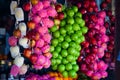 Various fruits at local market Royalty Free Stock Photo