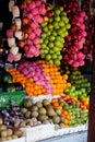 Various fruits at local market in Sri Lanka Royalty Free Stock Photo