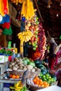 Various fruits at local market in Sri Lanka Royalty Free Stock Photo