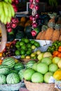 Various fruits at local market in Sri Lanka Royalty Free Stock Photo