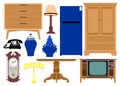 Various furniture vectors