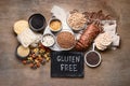 Various gluten free foods