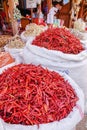 Various goods in Burmese market , Myanmar