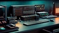 Various hardware components related to networking: routers, switches, firewalls, servers, and end-user devices.