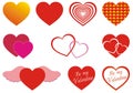 Various hearts