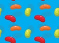 Various Jelly Bean Colorful Background Seamless Pattern Wallpaper-01