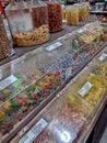 Various kinds of sweet foods ranging from sweets and candies