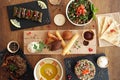 Lebanese mezze appetizers