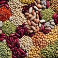 various legumes high-quality picture leguminous. Generative AI