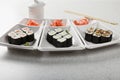 Various maki Royalty Free Stock Photo