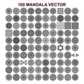 Various mandala collections - 100