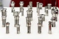 Various many type and size spring steel collet chuck for cnc machining center or automatic milling machine on table
