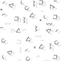 Various mathematical patterns Stacked