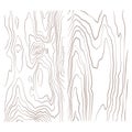 Various monochrome wood texture collection illustration