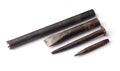 Various old chisels and punch tools Royalty Free Stock Photo