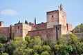 Various panoramic views of the Alhambra in Granada