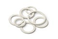 Various paronite gaskets Royalty Free Stock Photo