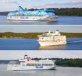 Various passenger ferries