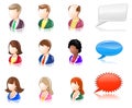 Various People Glossy IconSet