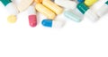 Various pharmaceuticals Royalty Free Stock Photo