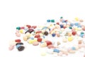 Various pharmaceuticals Royalty Free Stock Photo