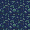 Various plants pattern