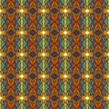 Various polygons spread from side to side forming a column-shaped pattern.