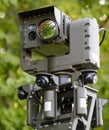 Various professional surveillance cameras infrared, thermal mounted on a Romanian Border Police vehicle