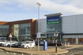 Various retail shop fronts at the popular Bloomfield Shopping Centre in Bangor County Down