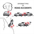 Various road accidents