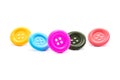 Various sewing button Royalty Free Stock Photo