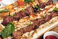 Various Shish Kebab Royalty Free Stock Photo