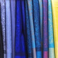 Blue Silk Cloth Royalty Free Stock Photo
