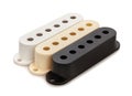 various single coil pickup covers Royalty Free Stock Photo