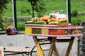 Various Snacks and India Dishes Royalty Free Stock Photo