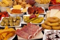 Various Spanish tapas