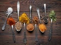 Various spices