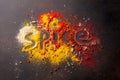 Various spices Royalty Free Stock Photo