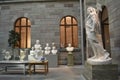 Stockholm, Sweden, September 2022: Various statues displayed at the Swedish National Museum of Fine Arts