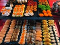 Various sushi for sale