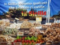 Various sweets typical of Sicily, southern Italy